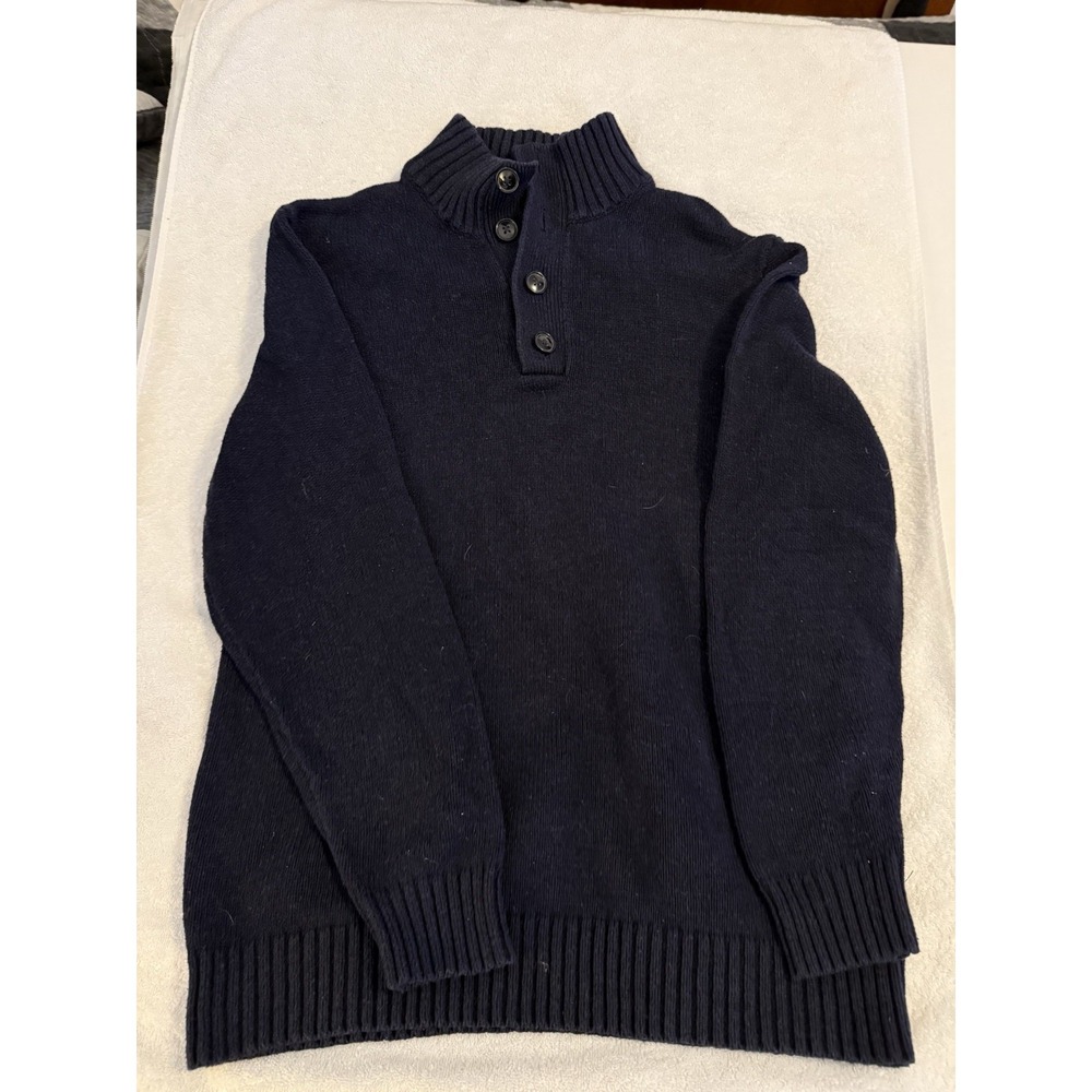 Old Navy Men's Mock Neck Sweater‎ Large Blue